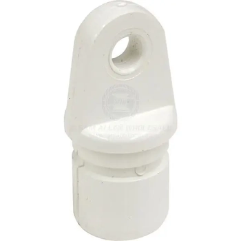Canopy Tube End Nylon Suit 25mm X 1.6mm Tube White - Pack Of 10