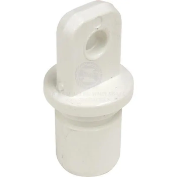 Canopy Tube End Nylon Suit 25mm X 3.0mm Tube White - Pack Of 10
