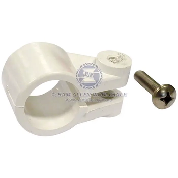 Tube Clamp 25mm Black With Nut