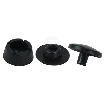 Stayput PreSS Clip 3 Piece Black - Pack Of 10
