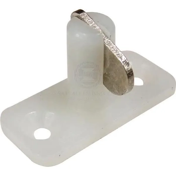 Stayput Horizontal Double White SS Tongue - Pack Of 10