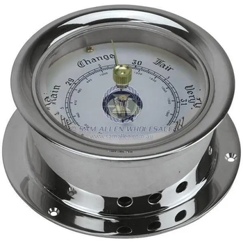 Barometer Chrome 80Mm Face