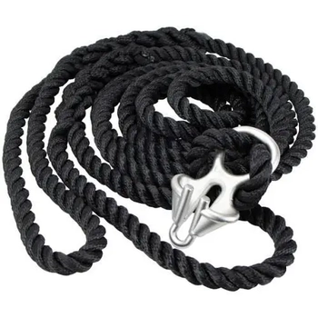 Mooring snubber 6-8mm chain 16mm x 6m tether double eye