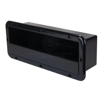 Side Pocket Holder Rectangular Black
