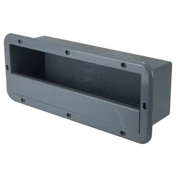 Side Pocket Holder Rectangular Grey