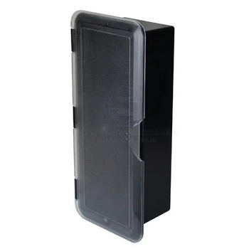 Fire Extiguisher Black Box 2kg W/ Clear Door