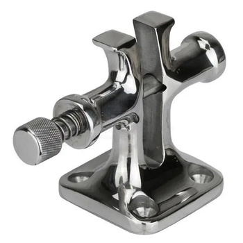 316G Stainless Steel Split Bollard 122mm Spring Loaded Pin Deck Boat Marine