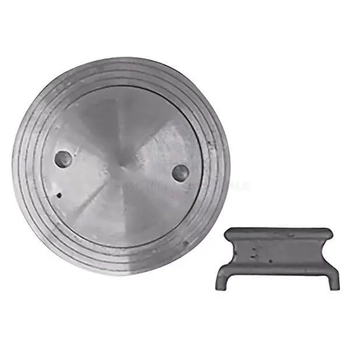 6'' 15Cm Alloy Deck Plate & Key