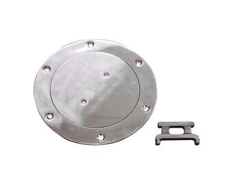 Polished Stainless Steel 316g Boat Inspection Port Deck Spin Out Deck Plate 