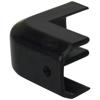 Black Plastic Corner Cap