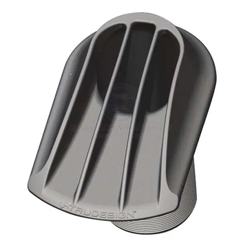 Sam Allen Intake Strainer 3" Thru Hull Black Trudesign