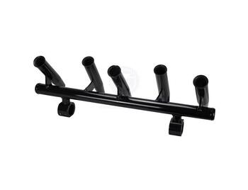 RELAXN T-Top 5 Rod Holder Rocket Launcher Centre Console Clamp-on Black ALU