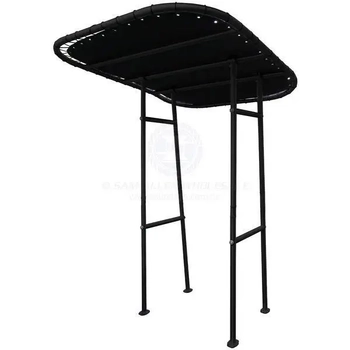 T-Top Raider 380 Black - Folding RELAXN With Black Canvas