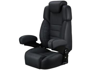 RELAXN Voyager Pilot Boat Seat Only - Black