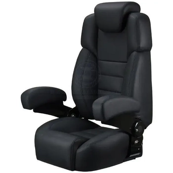 RELAXN Voyager Pilot Boat Seat Only - Black