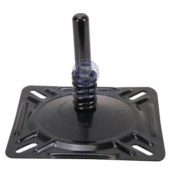 Kingpin Pedestal Mount Base with Spring - Rotates 360°