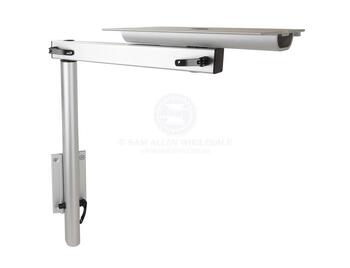 Relaxn Swingaway Table Pedestal Removable - Silver