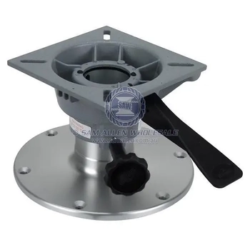 Regatta 150mm Swivel Low Profile Boat Seat Pedestal