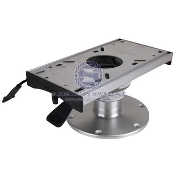 Regatta 160mm Camlock Slide Low Profile Boat Seat Pedestal