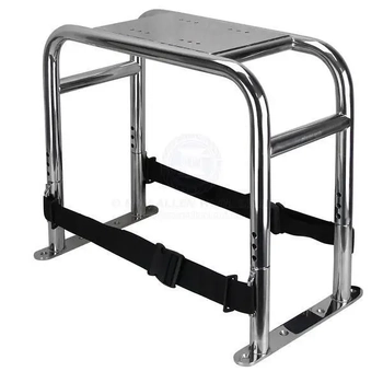 RELAXN Boat Seat Space Frame Pro 304G Stainless Steel Adjustable Height Marine