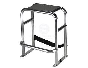 RELAXN Fixed Seat Frame 490W X 600H Stainless Steel