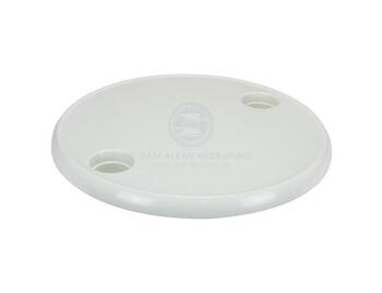 Sam Allen 609mm Diameter Moulded Plastic Marine Grade White Table Top Round Boat Fishing 
