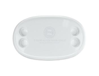 Relaxn Table Top Oval - White