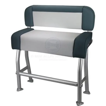 RELAXN Centre Console Leaning Posts Anodised Alu Frame with Cushions Boat Marine