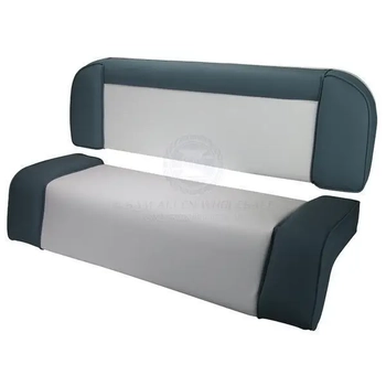 RELAXN Center Console Cushion Set White and Grey Boat Marine Seat