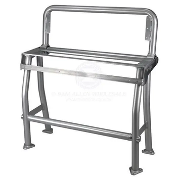 RELAXN Centre Console Frame Silver Anodised ALU Alloy 2in Tubing Boat Marine