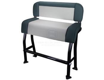 Seat RELAXN Centre Console Wht/Grey Black Frame