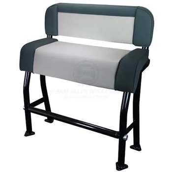 Seat RELAXN Centre Console Wht/Grey Black Frame