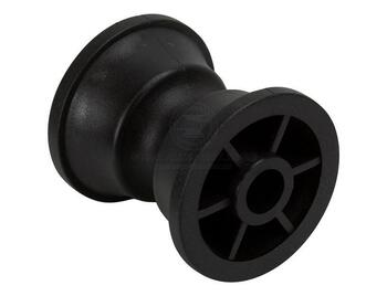Plastic Roller 54mm X 50mm Black