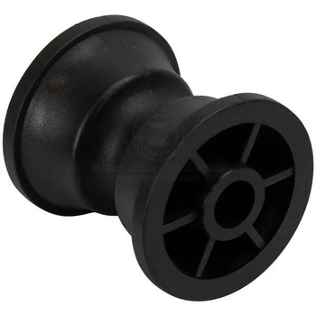 Plastic Roller 54mm X 50mm Black