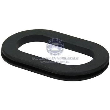 Oval Trim Ring Black