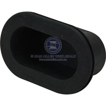 Black Oval Slop Stopper
