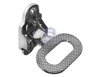 316G Stainless Steel Folding Step - Grid Cut 