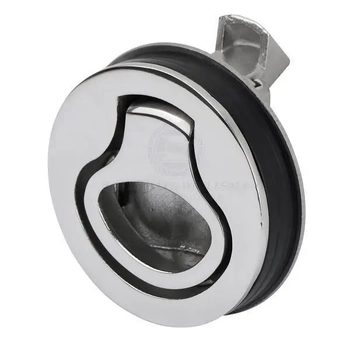 Latch Flush 62Mm Round S/S