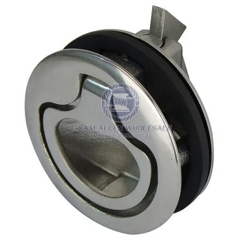 316 Ss Latch Flush W/Lock 62Mm