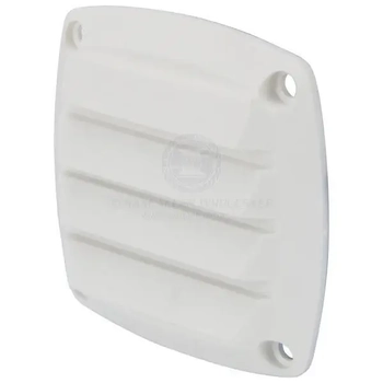 Vent 85mm square nylon white