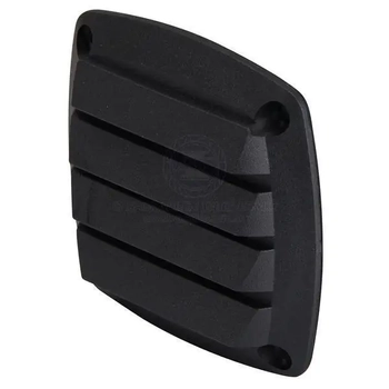 Vent 85mm square nylon black