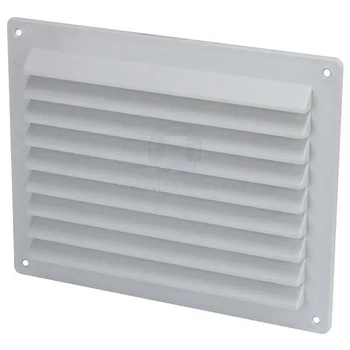 White Plastic Vent 200 X 160