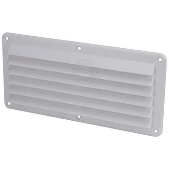 Vent Louvre Wht 260 X 125