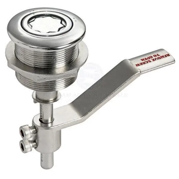 Latch Flushmount S/S Round Winch Handle