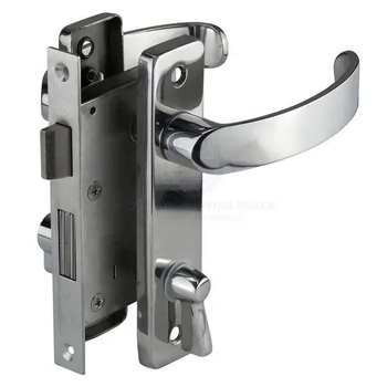Door Set Lockable Lh Out S/S To Suit 19-38mm Doors