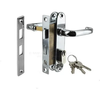 Ss/Brass Door Set With Lock