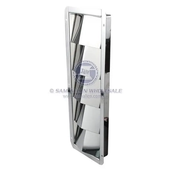 Slotted Louvre Air Vent 304g Stainless Steel Caravan Marine Boat Trailer