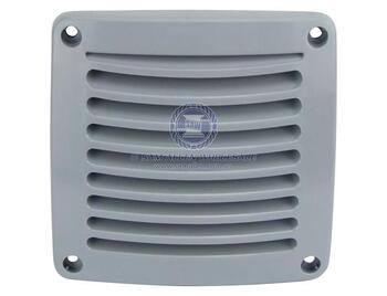 Grey Square Vent 118mm X 118mm