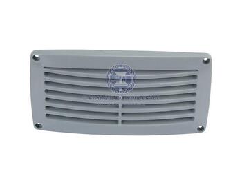 Grey Rectangle Vent 206mm X 106mm