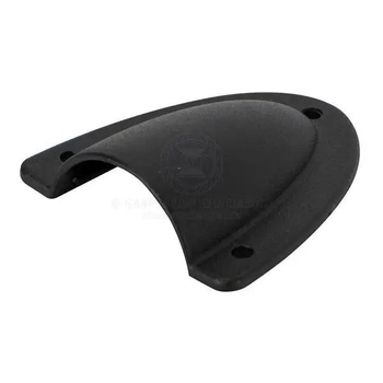 Vent Nylon Clamshell 60 X 55 X 18mm Black - Pack Of 10